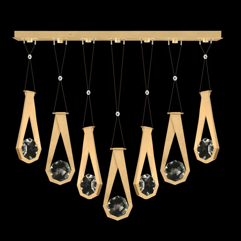 Fine Art Handcrafted Lighting Aria 60" Round Pendant 2222222 - Image 5