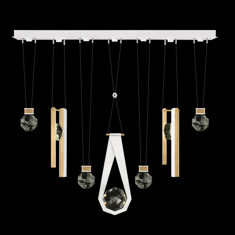 Fine Art Handcrafted Lighting Aria 60" Round Pendant 2334444 - Image 2
