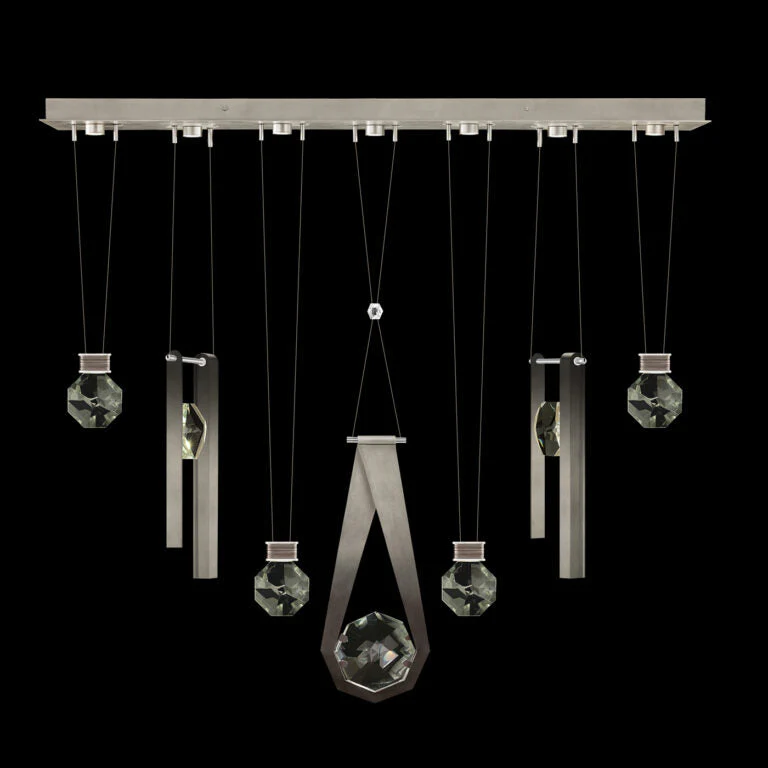 Fine Art Handcrafted Lighting Aria 60" Round Pendant 2334444 - Image 4