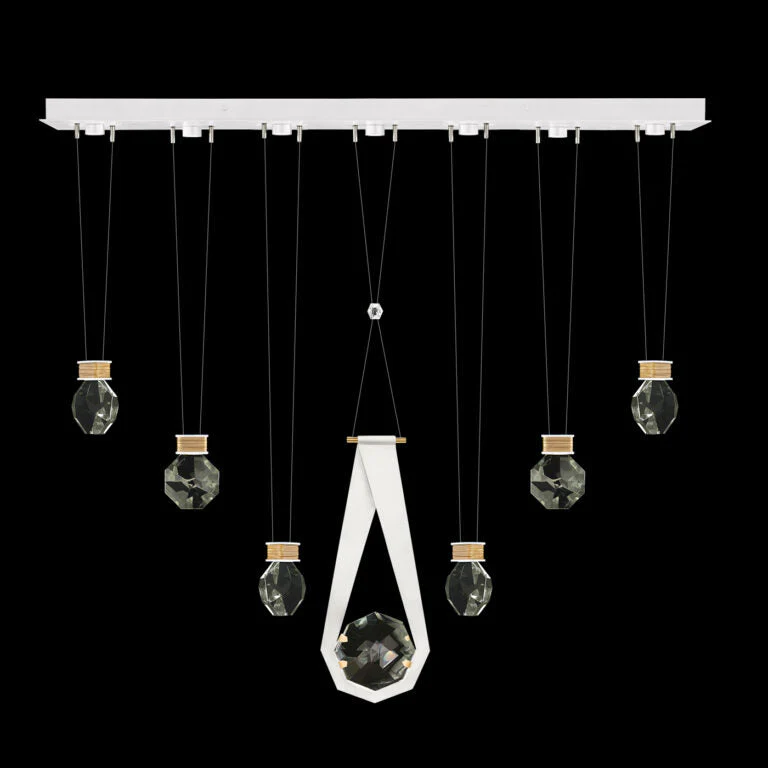 Fine Art Handcrafted Lighting Aria 60" Round Pendant 2444444 - Image 2