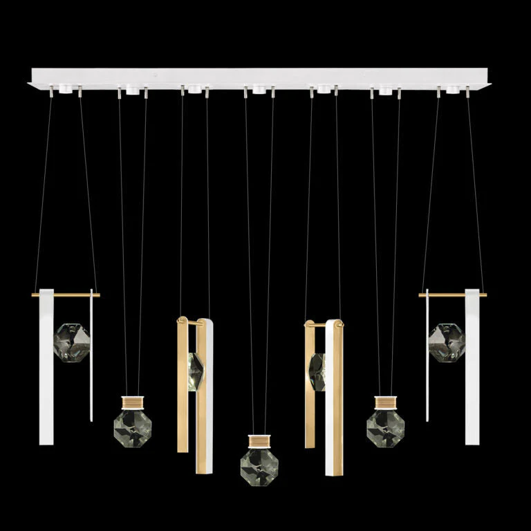 Fine Art Handcrafted Lighting Aria 60" Round Pendant 3333444 - Image 2