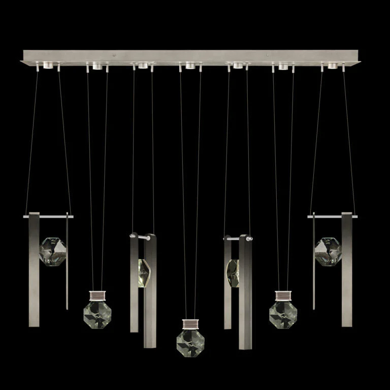Fine Art Handcrafted Lighting Aria 60" Round Pendant 3333444 - Image 4