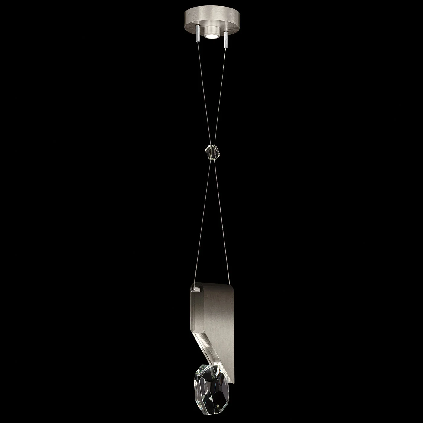 Fine Art Handcrafted Lighting Aria 7.25" Round Pendant - Image 4