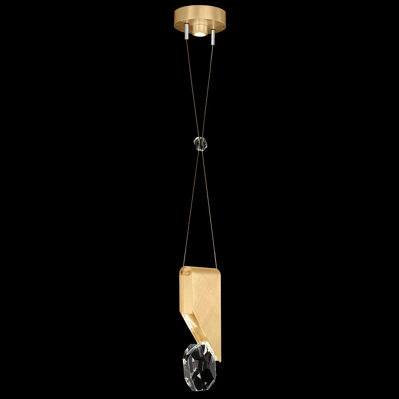 Fine Art Handcrafted Lighting Aria 7.25" Round Pendant - Image 5