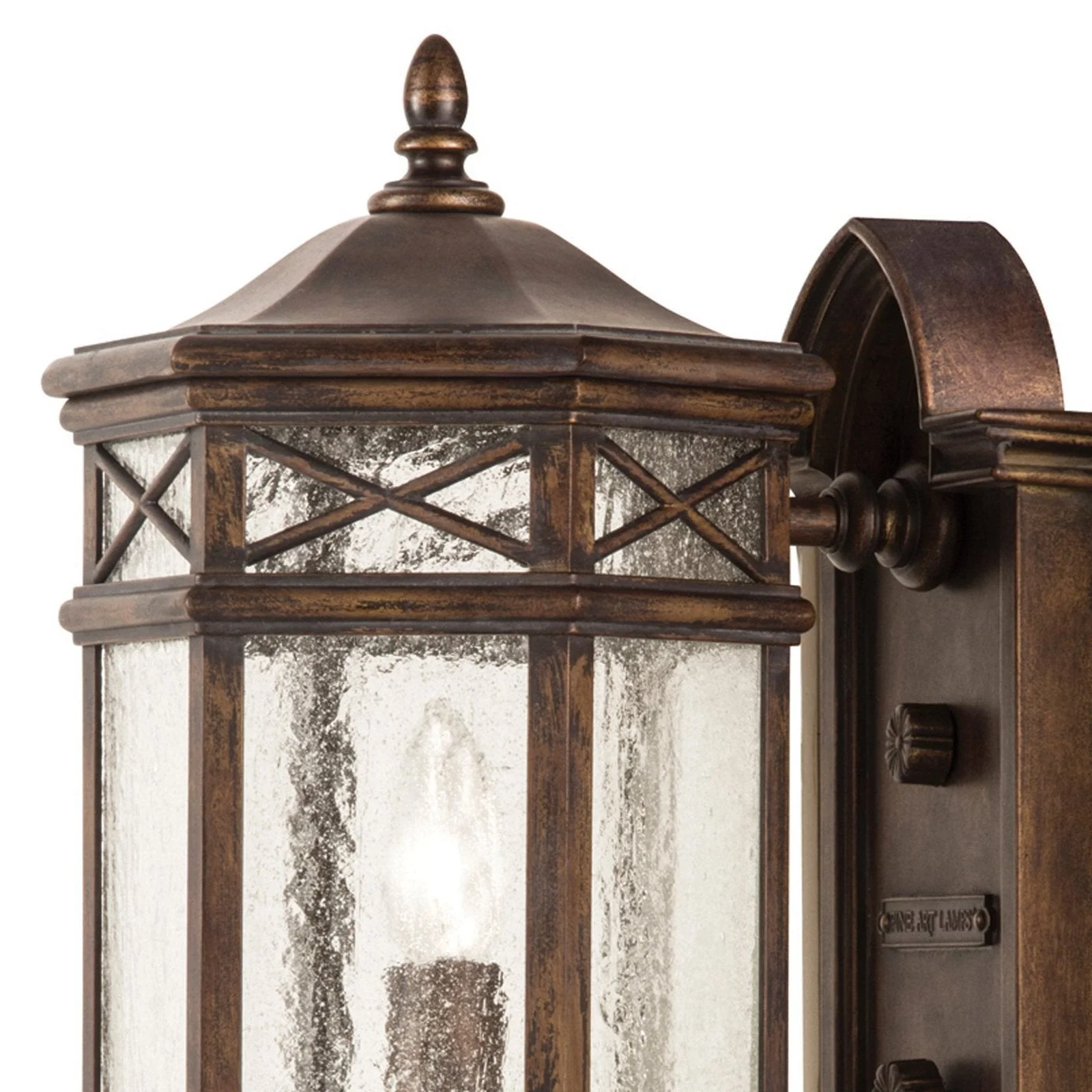 Fine Art Holland Park 18" Outdoor Wall Mount - Image 2