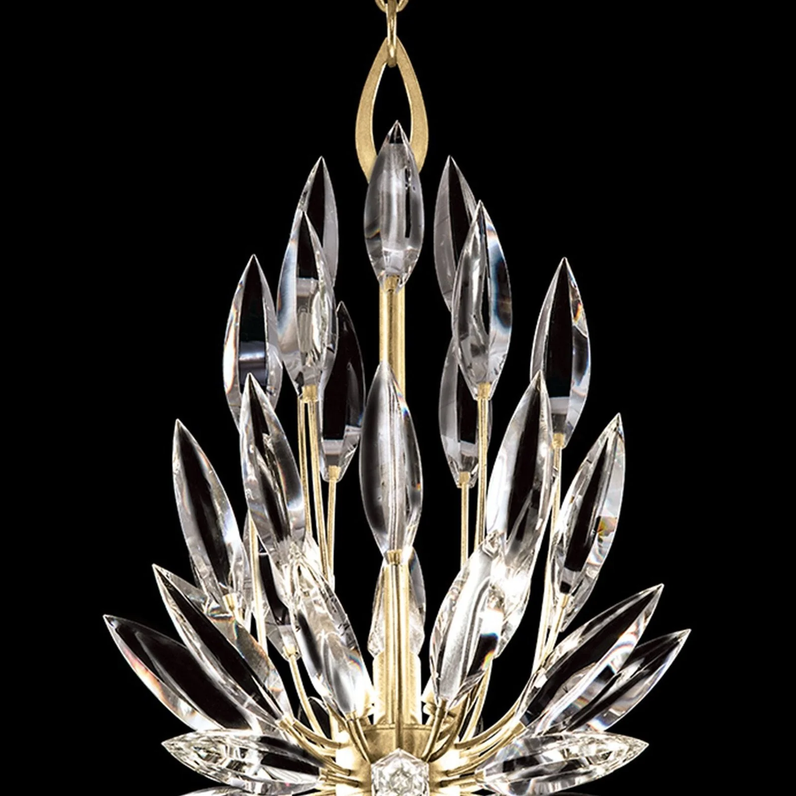 Fine Art Lily Buds 12" Round Pendant - Image 2