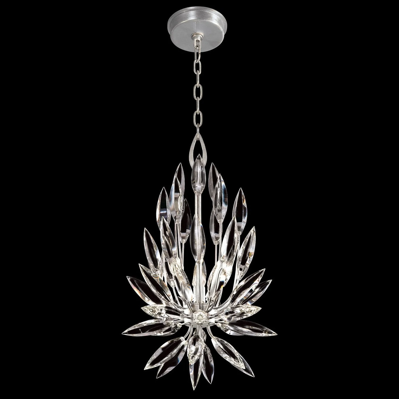 Fine Art Lily Buds 12" Round Pendant - Image 5