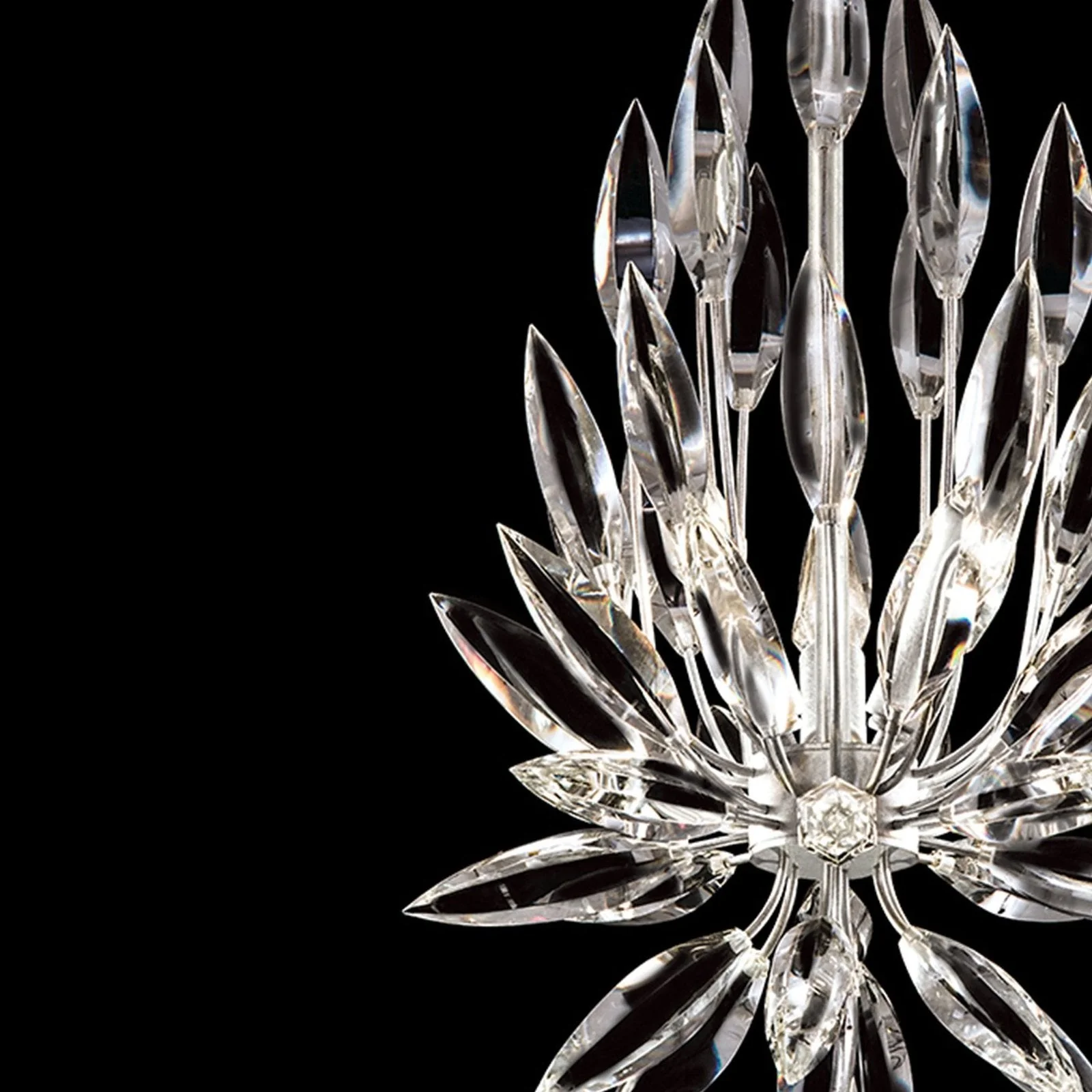 Fine Art Lily Buds 12" Round Pendant - Image 6
