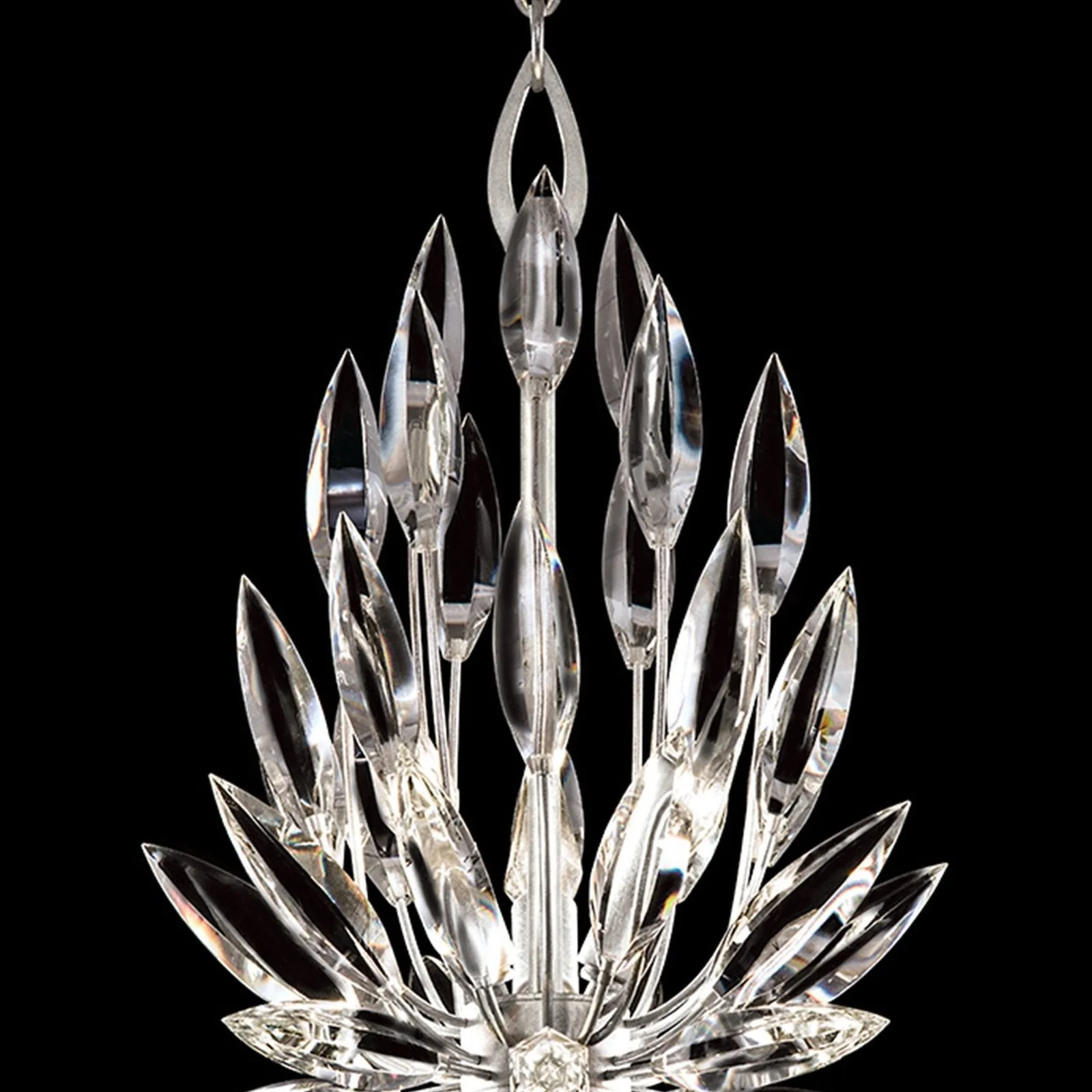 Fine Art Lily Buds 12" Round Pendant - Image 7