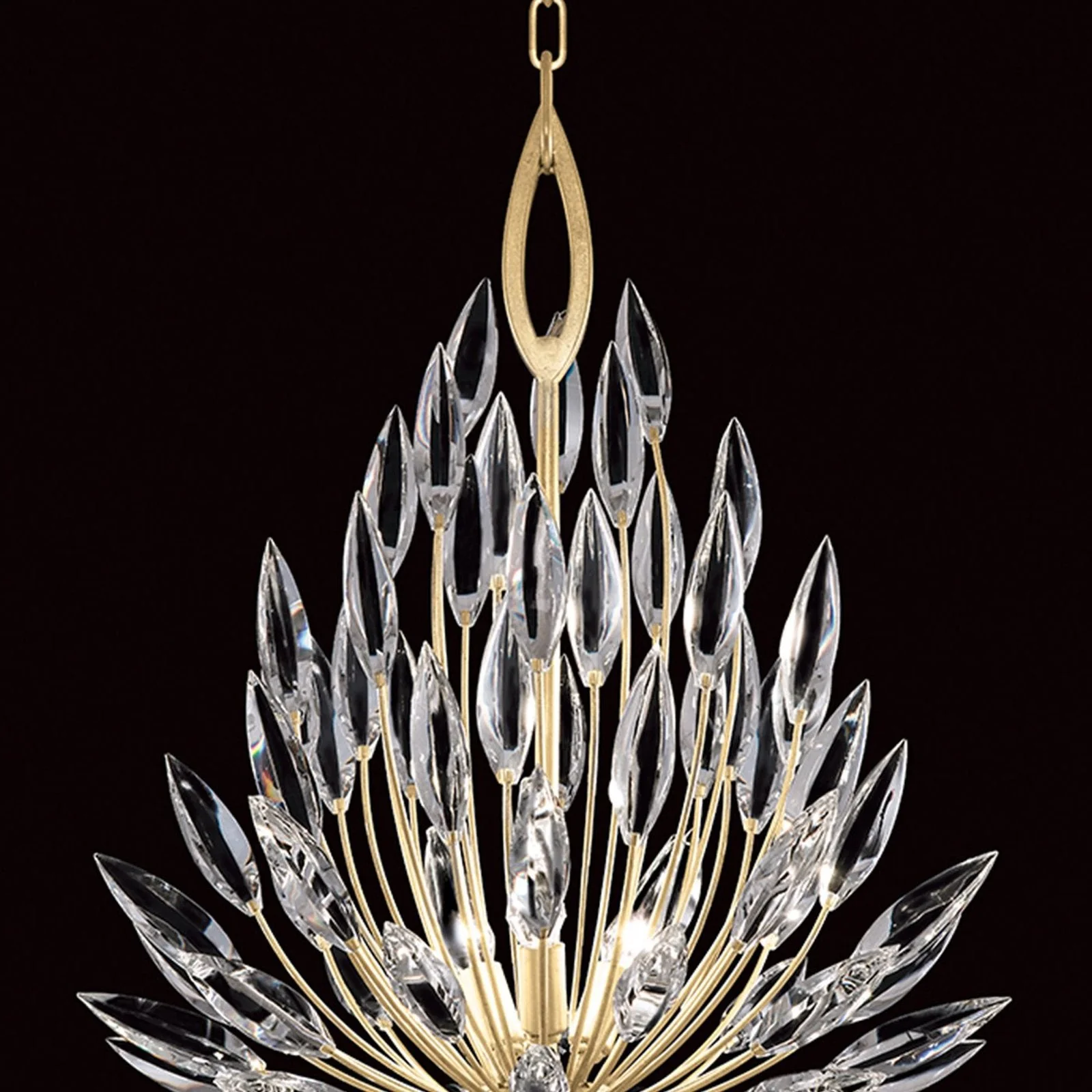 Fine Art Lily Buds 19" Round Pendant - Image 4