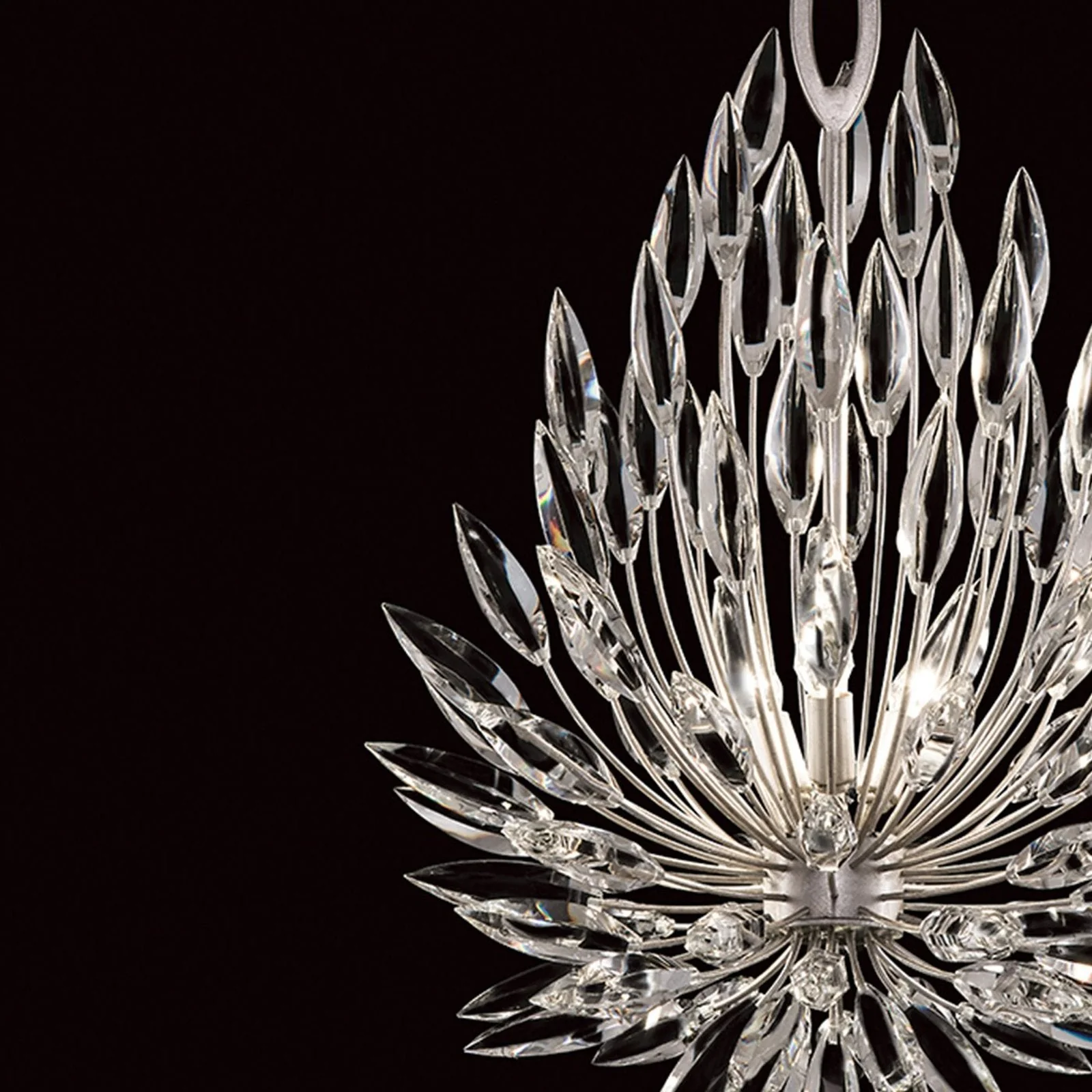 Fine Art Lily Buds 19" Round Pendant - Image 6