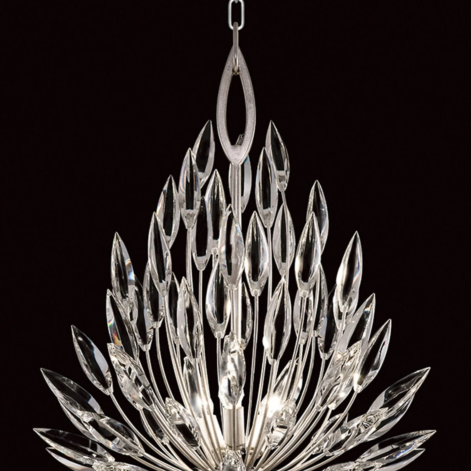 Fine Art Lily Buds 19" Round Pendant - Image 7