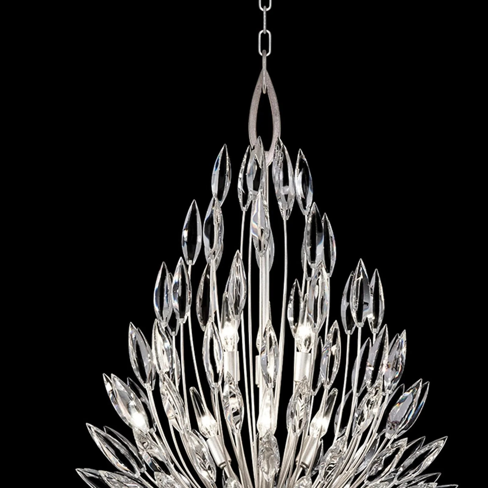 Fine Art Lily Buds 24" Round Pendant - Image 6