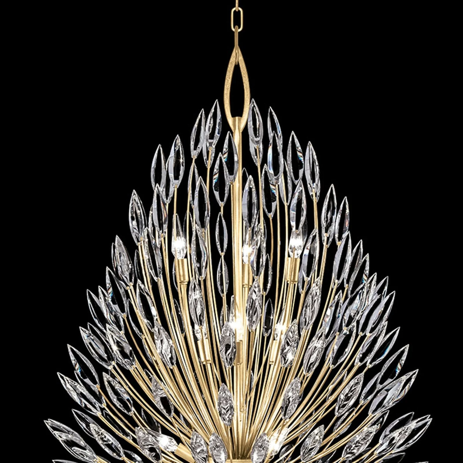 Fine Art Lily Buds 33.5" Round Pendant - Image 2
