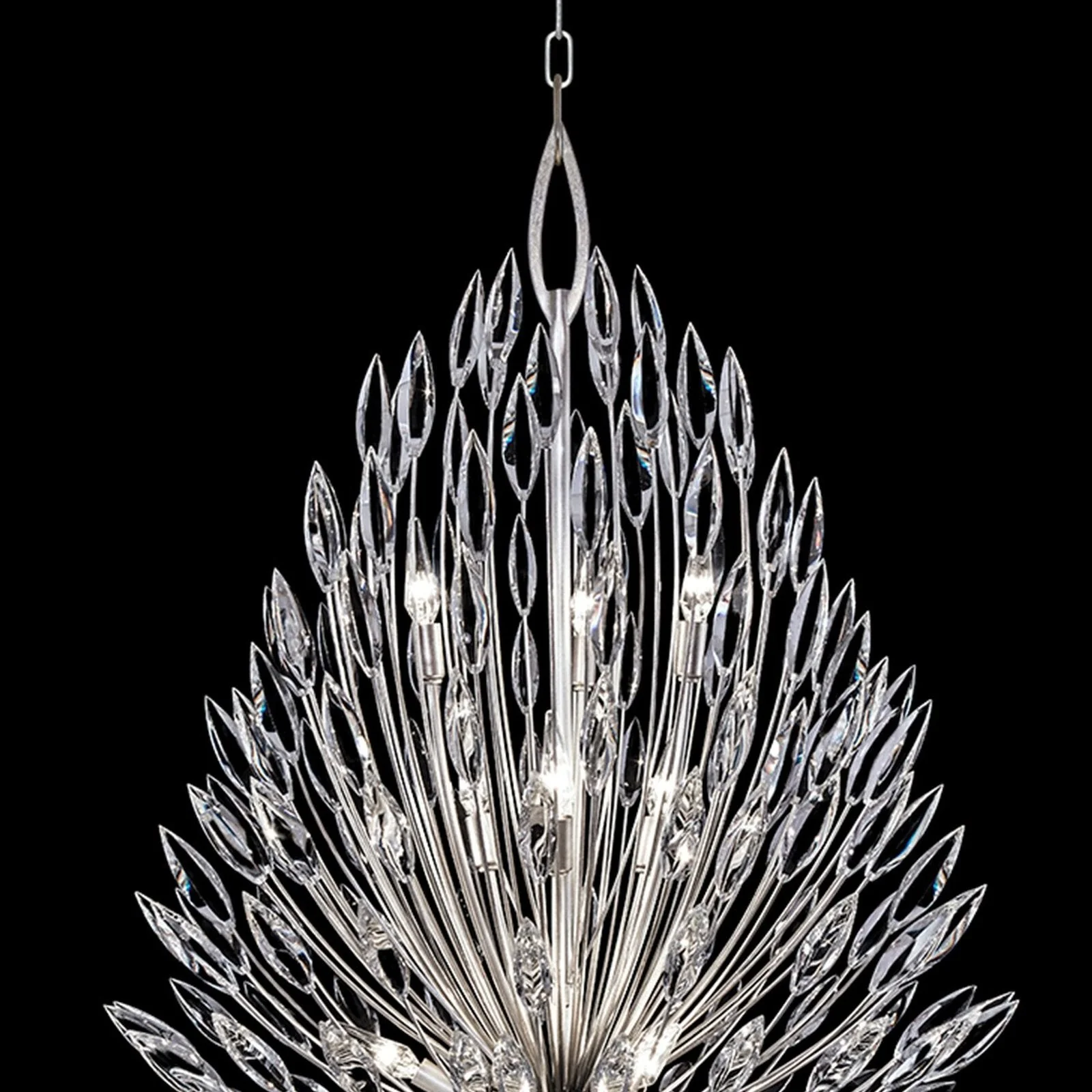 Fine Art Lily Buds 33.5" Round Pendant - Image 7