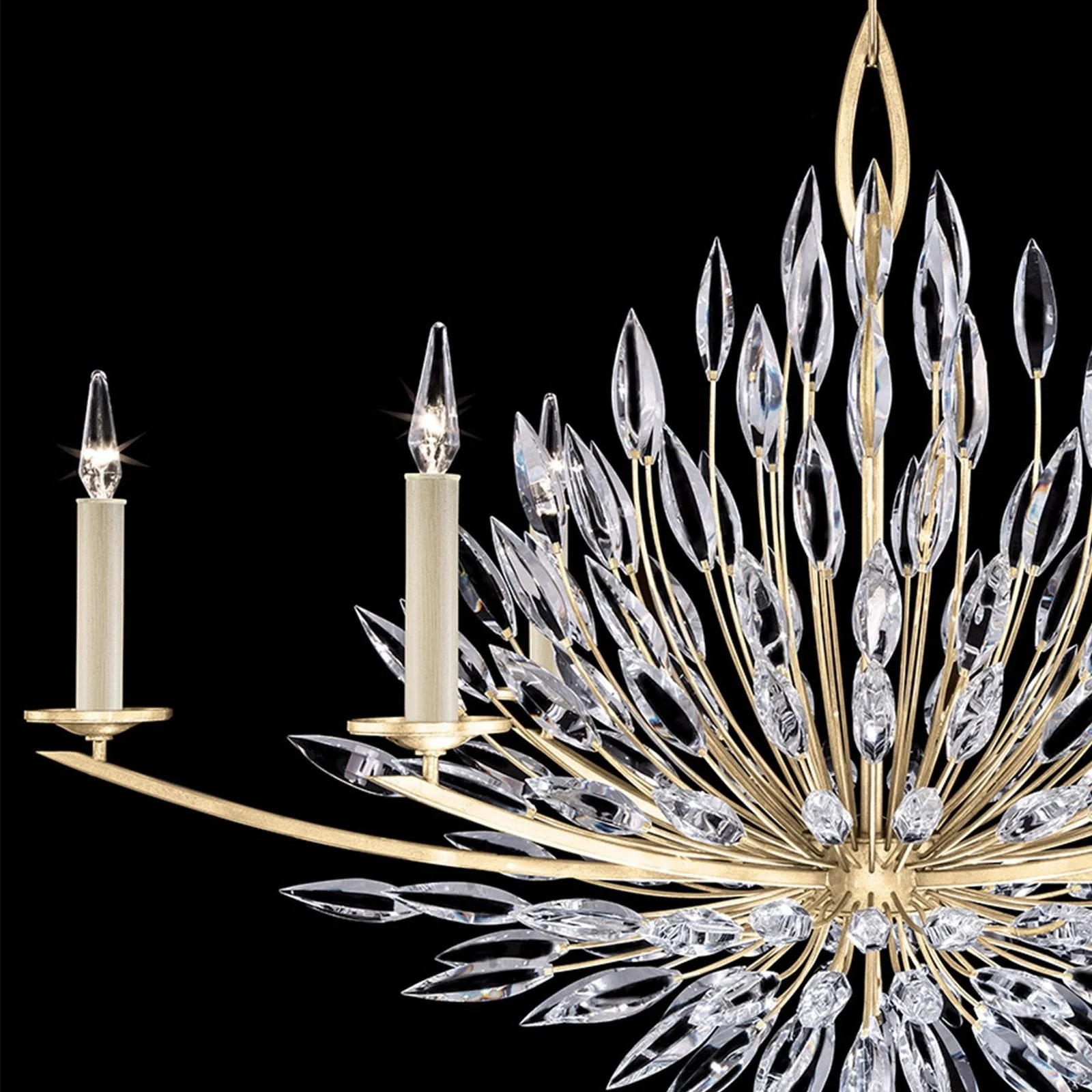 Fine Art Lily Buds 48" Oblong Chandelier - Image 2