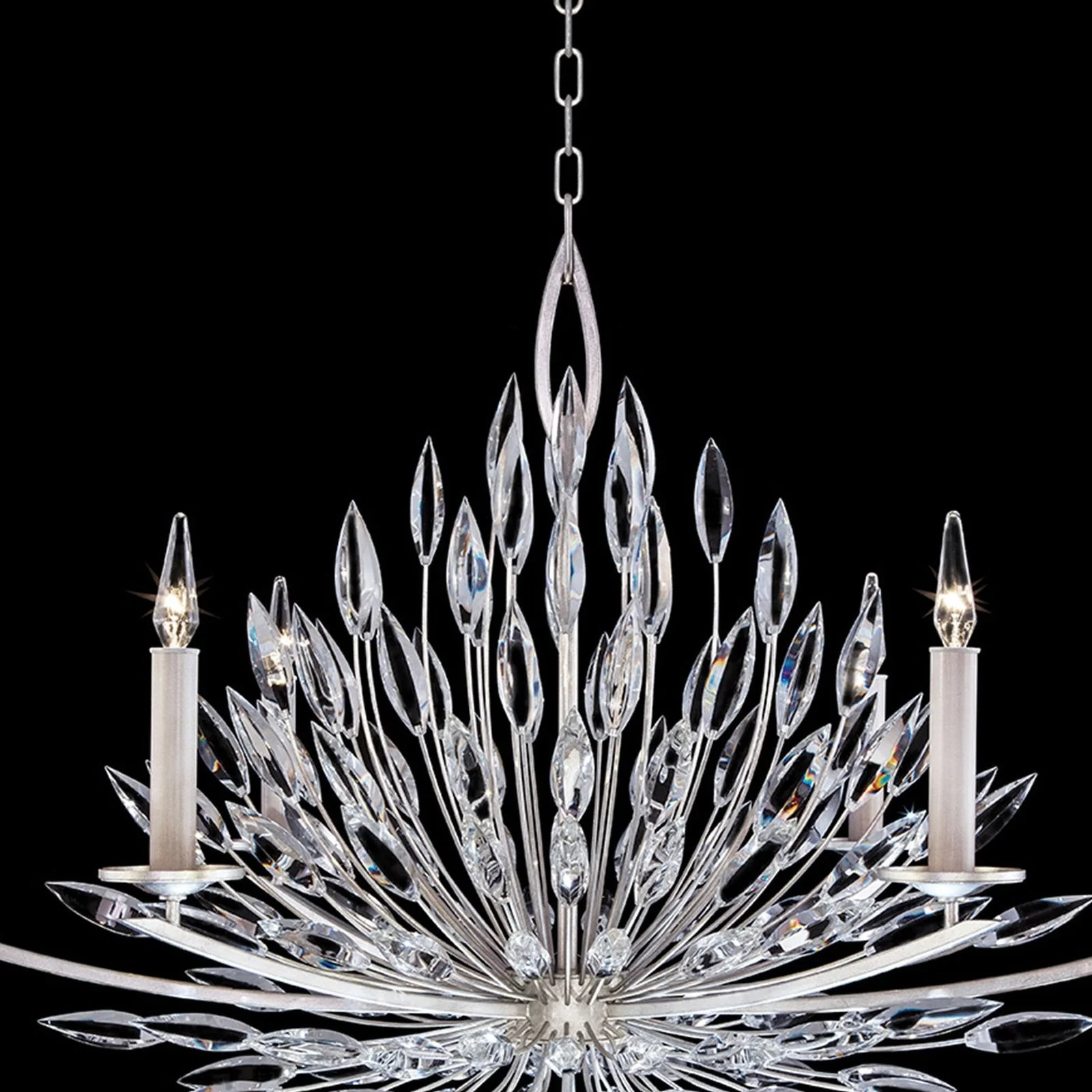 Fine Art Lily Buds 48" Oblong Chandelier - Image 6