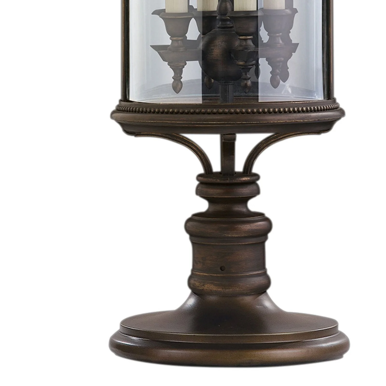 Fine Art Louvre 28" Outdoor Adjustable Pier/Post Mount - Image 3