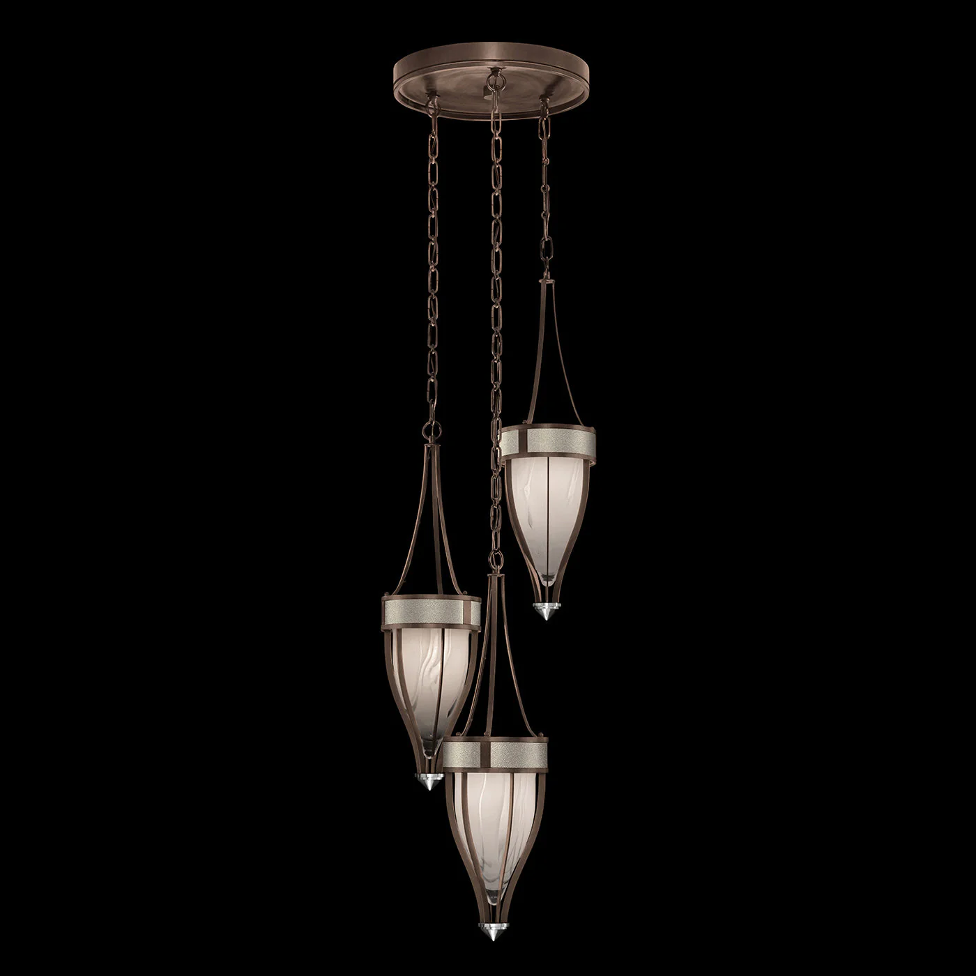 Fine Art Mirage 17.5"W Round Pendant - Image 11