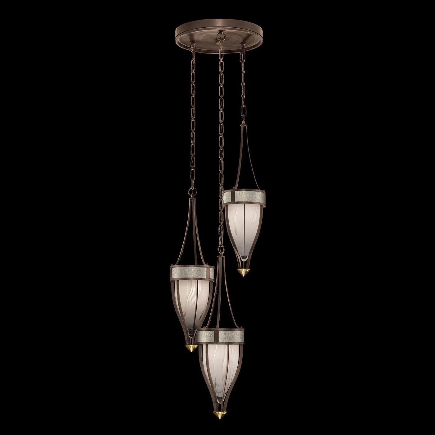Fine Art Mirage 17.5"W Round Pendant - Image 8