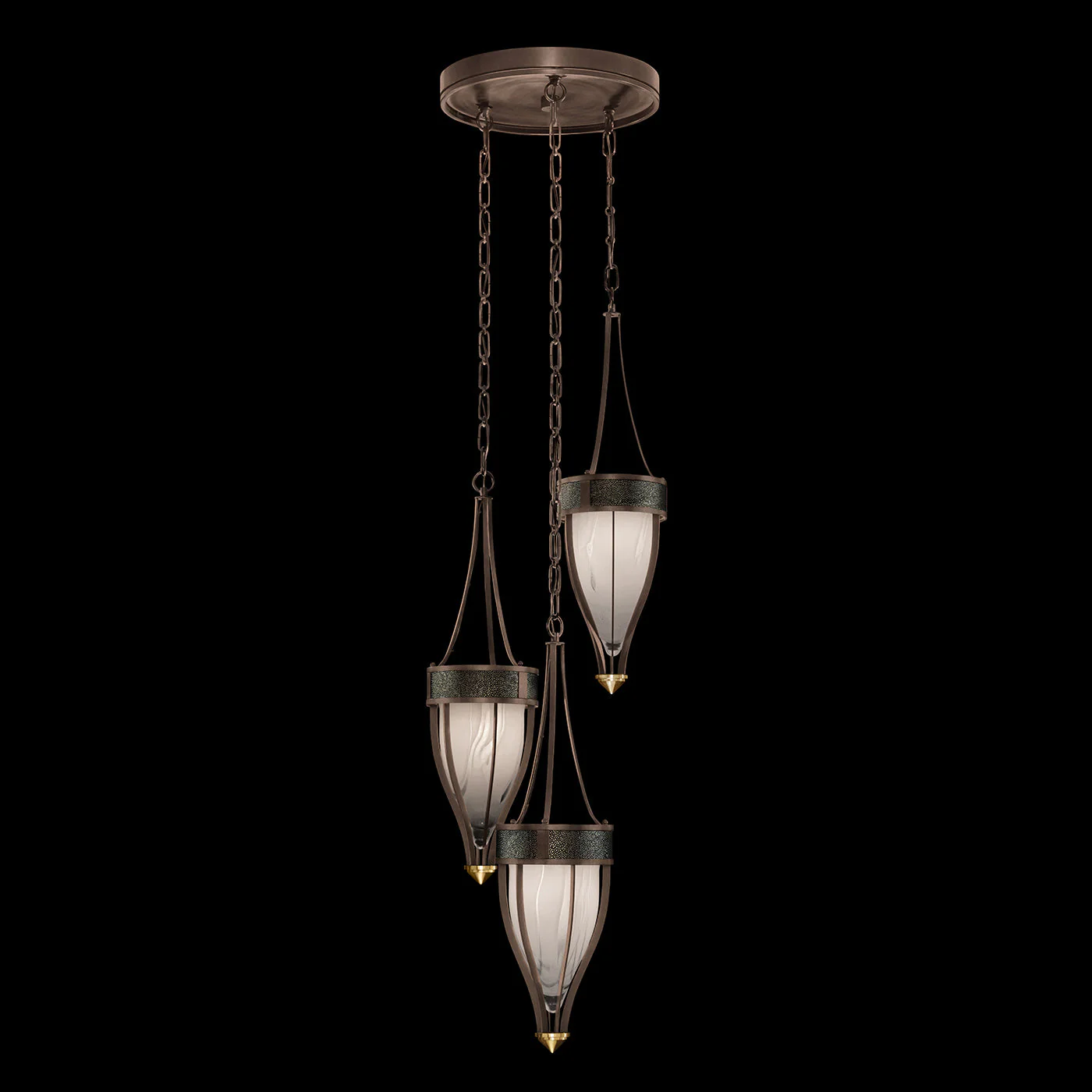 Fine Art Mirage 17.5"W Round Pendant - Image 9