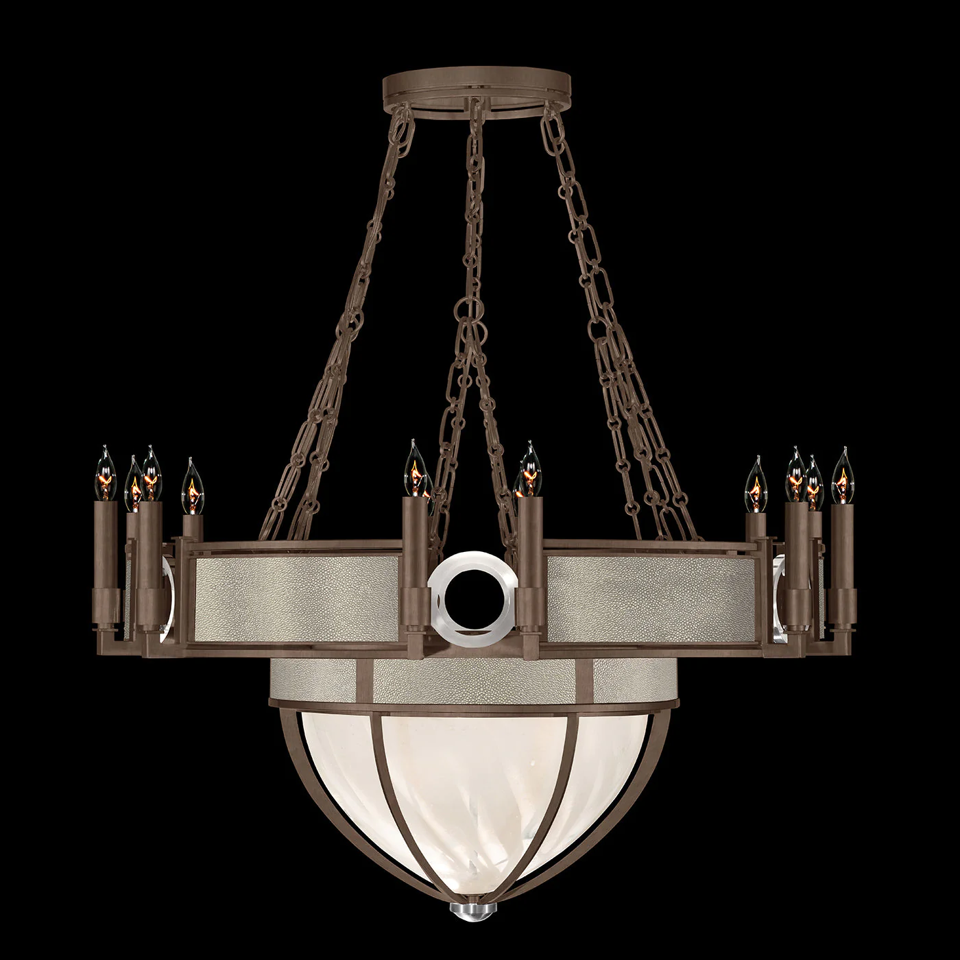 Fine Art Mirage 35.75"W Round Chandelier - Image 11