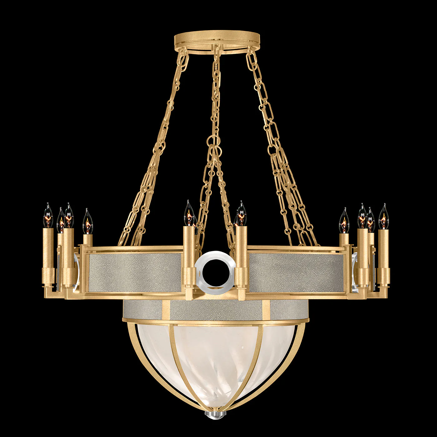 Fine Art Mirage 35.75"W Round Chandelier - Image 17