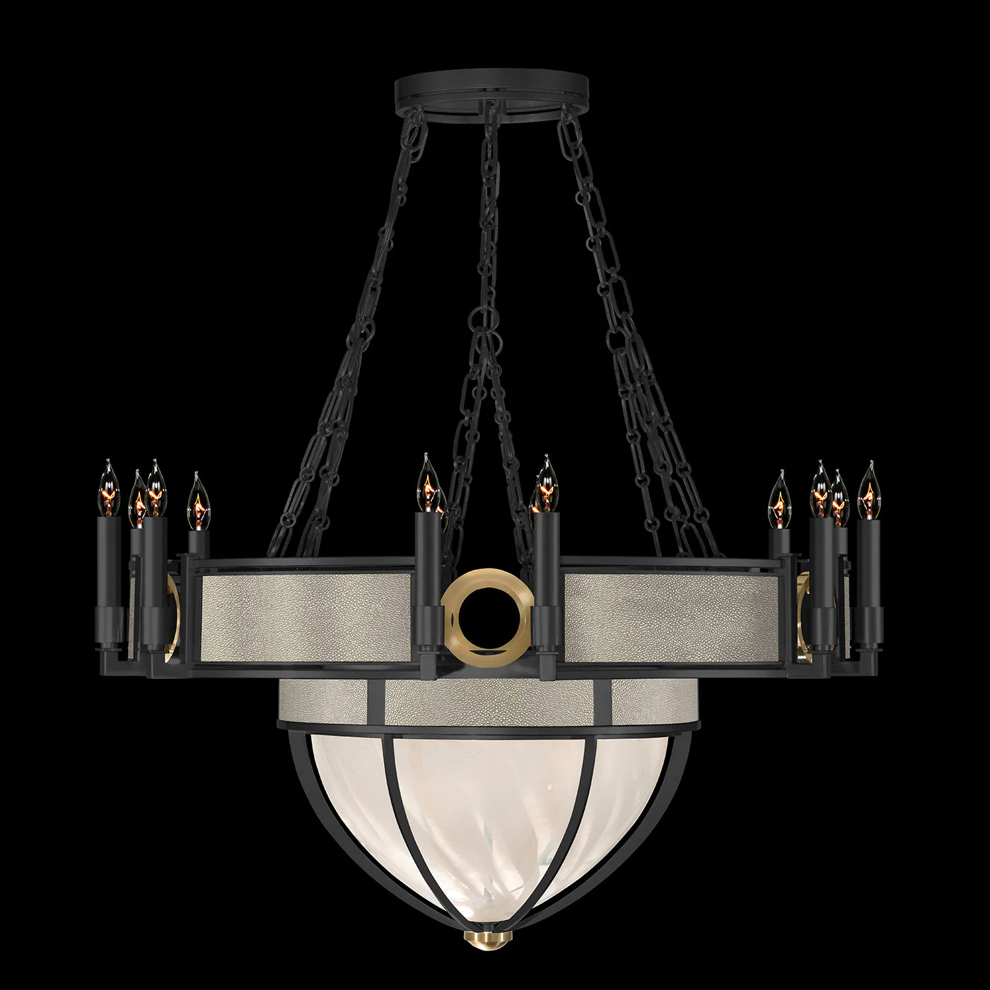 Fine Art Mirage 35.75"W Round Chandelier - Image 2