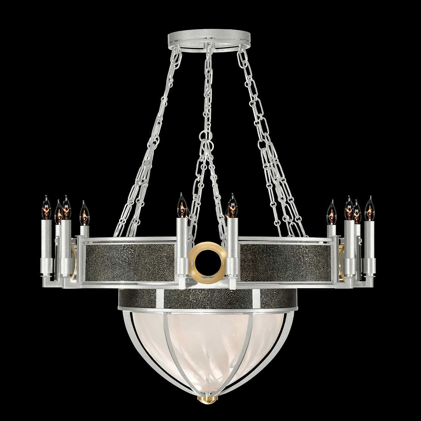 Fine Art Mirage 35.75"W Round Chandelier - Image 21