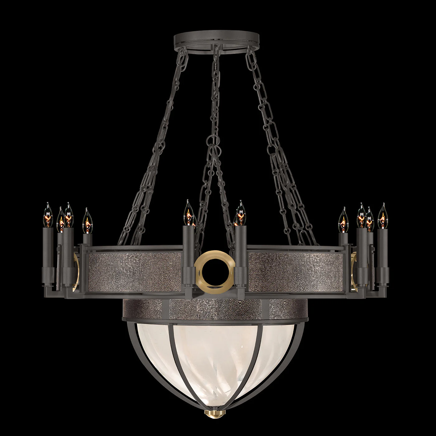 Fine Art Mirage 35.75"W Round Chandelier - Image 37