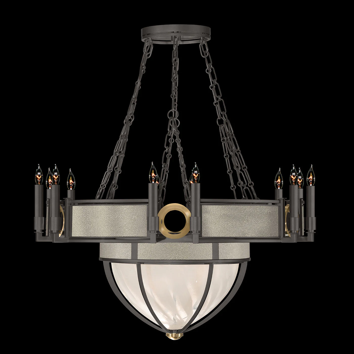 Fine Art Mirage 35.75"W Round Chandelier - Image 38