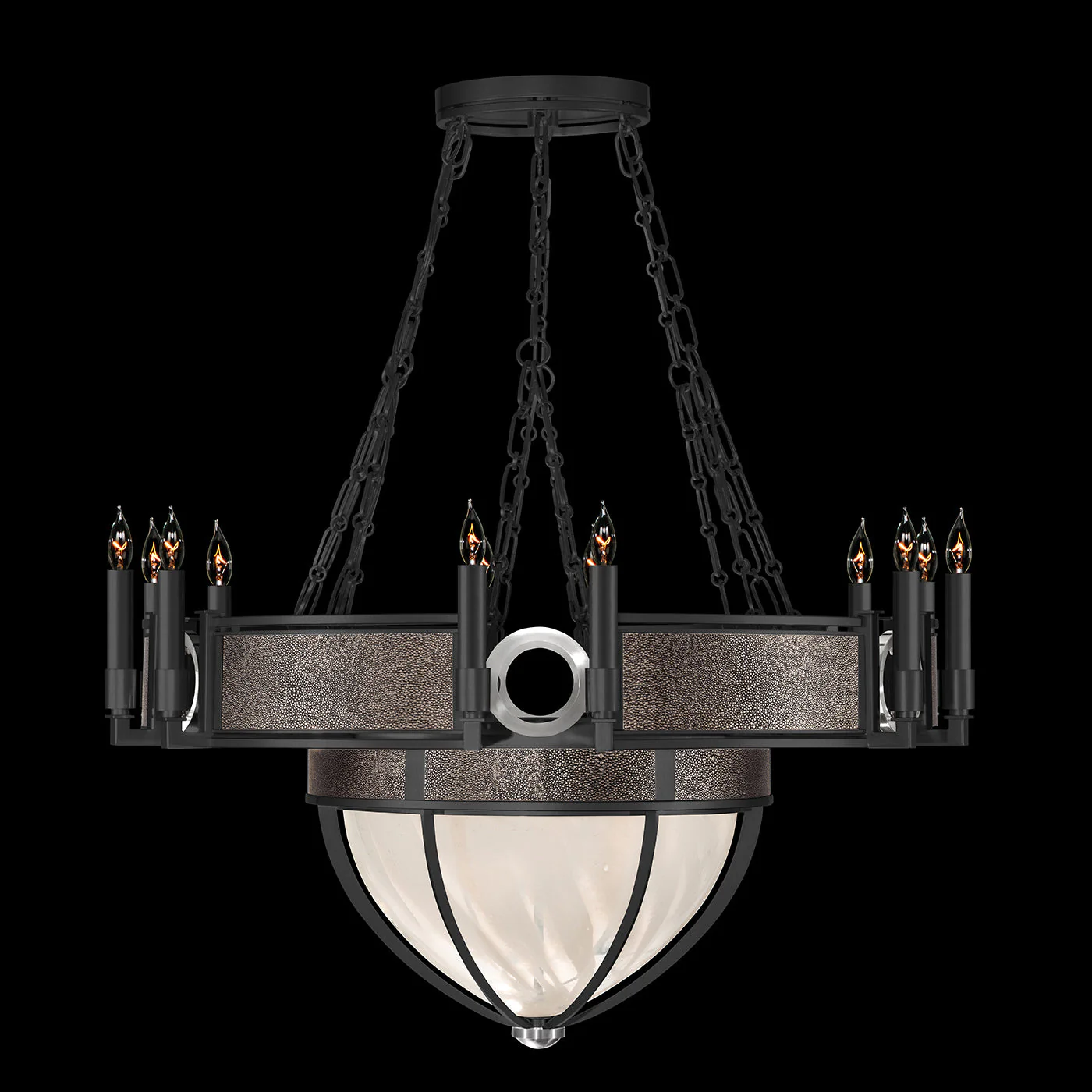 Fine Art Mirage 35.75"W Round Chandelier - Image 4