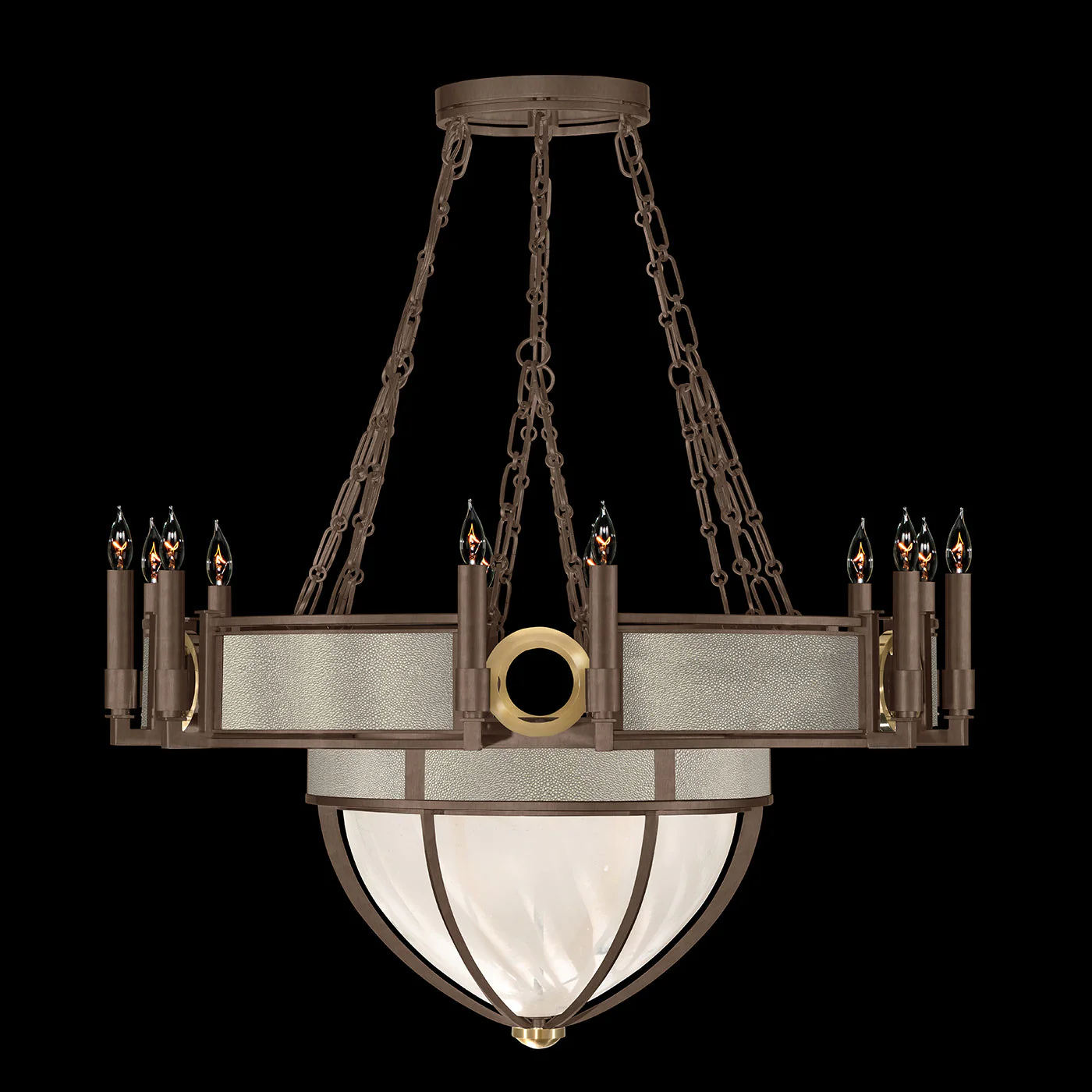 Fine Art Mirage 35.75"W Round Chandelier - Image 8