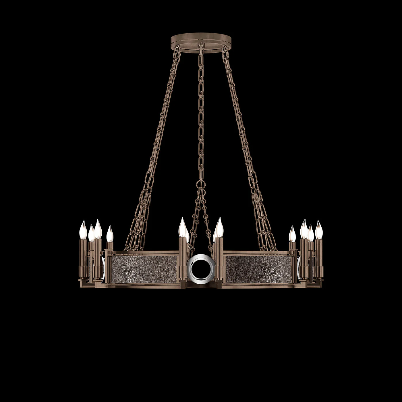 Fine Art Mirage 35.75"W Round Chandelier I - Image 10