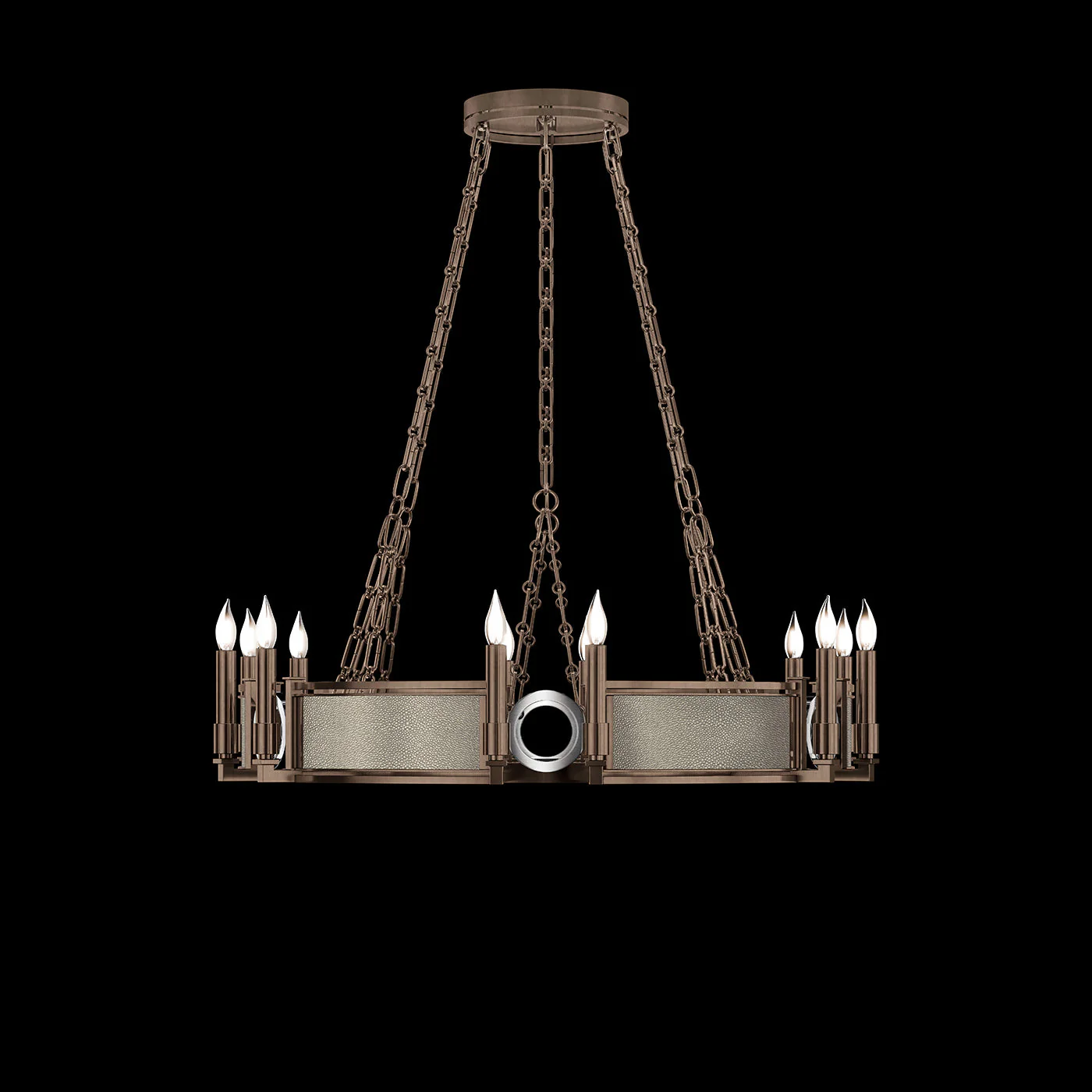Fine Art Mirage 35.75"W Round Chandelier I - Image 11