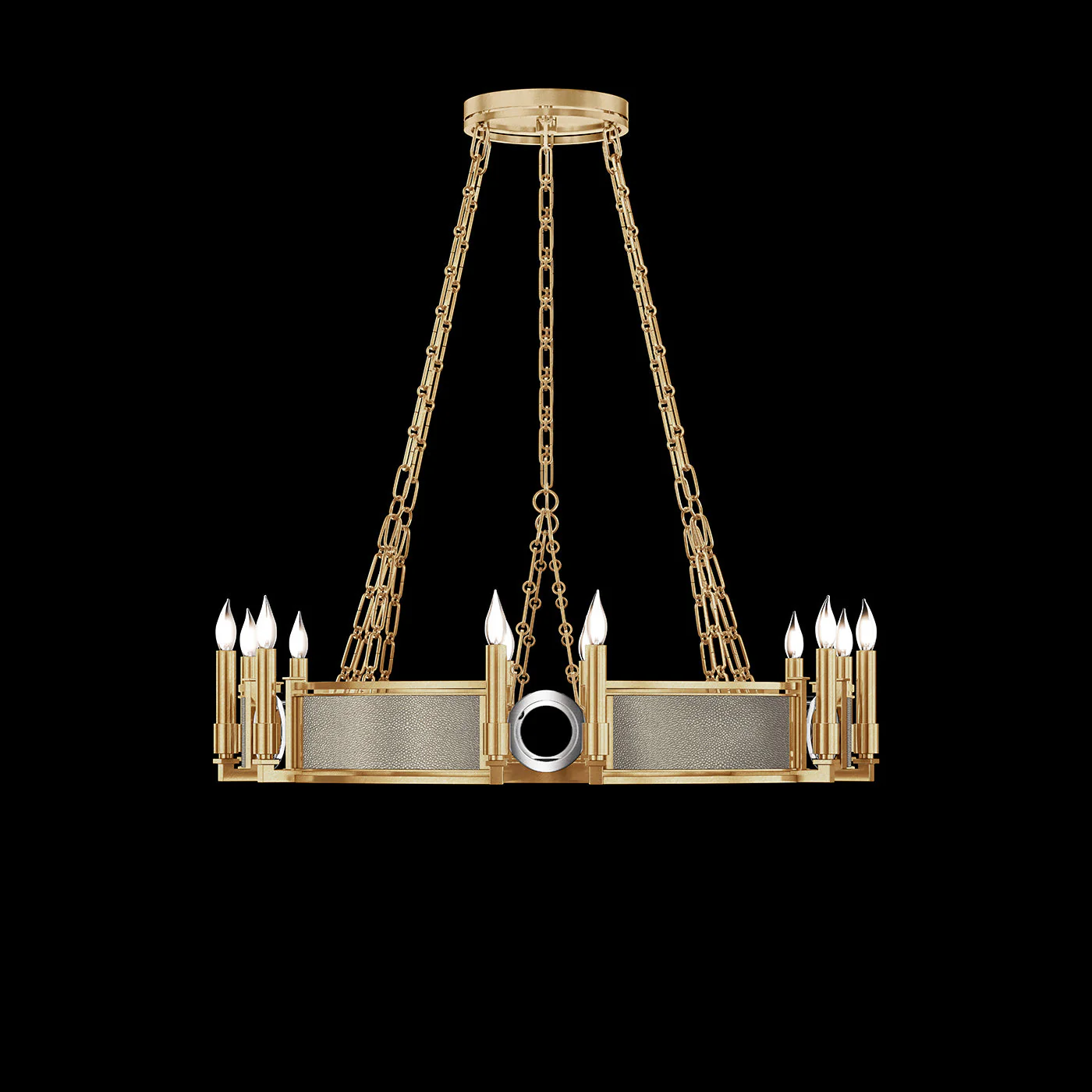 Fine Art Mirage 35.75"W Round Chandelier I - Image 17