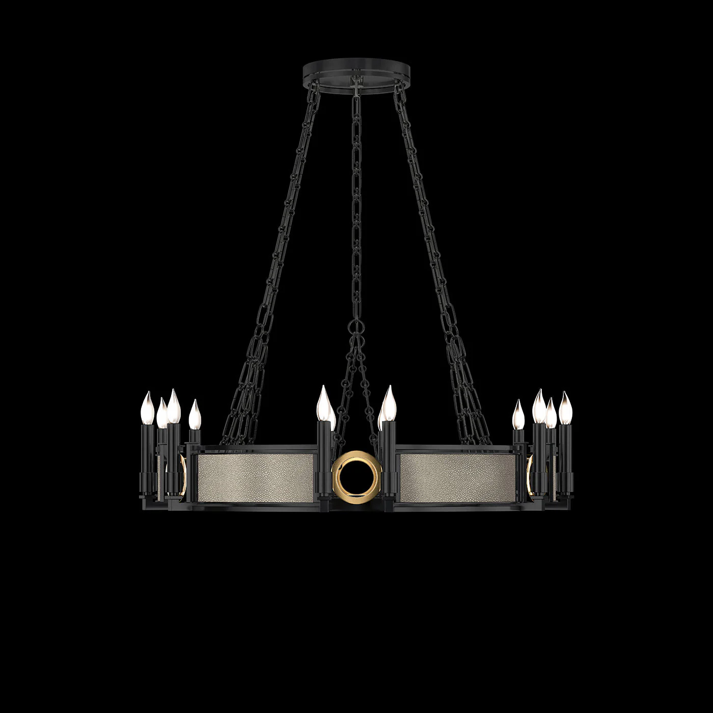 Fine Art Mirage 35.75"W Round Chandelier I - Image 2