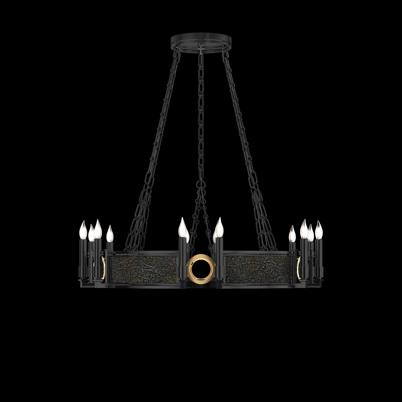 Fine Art Mirage 35.75"W Round Chandelier I - Image 3