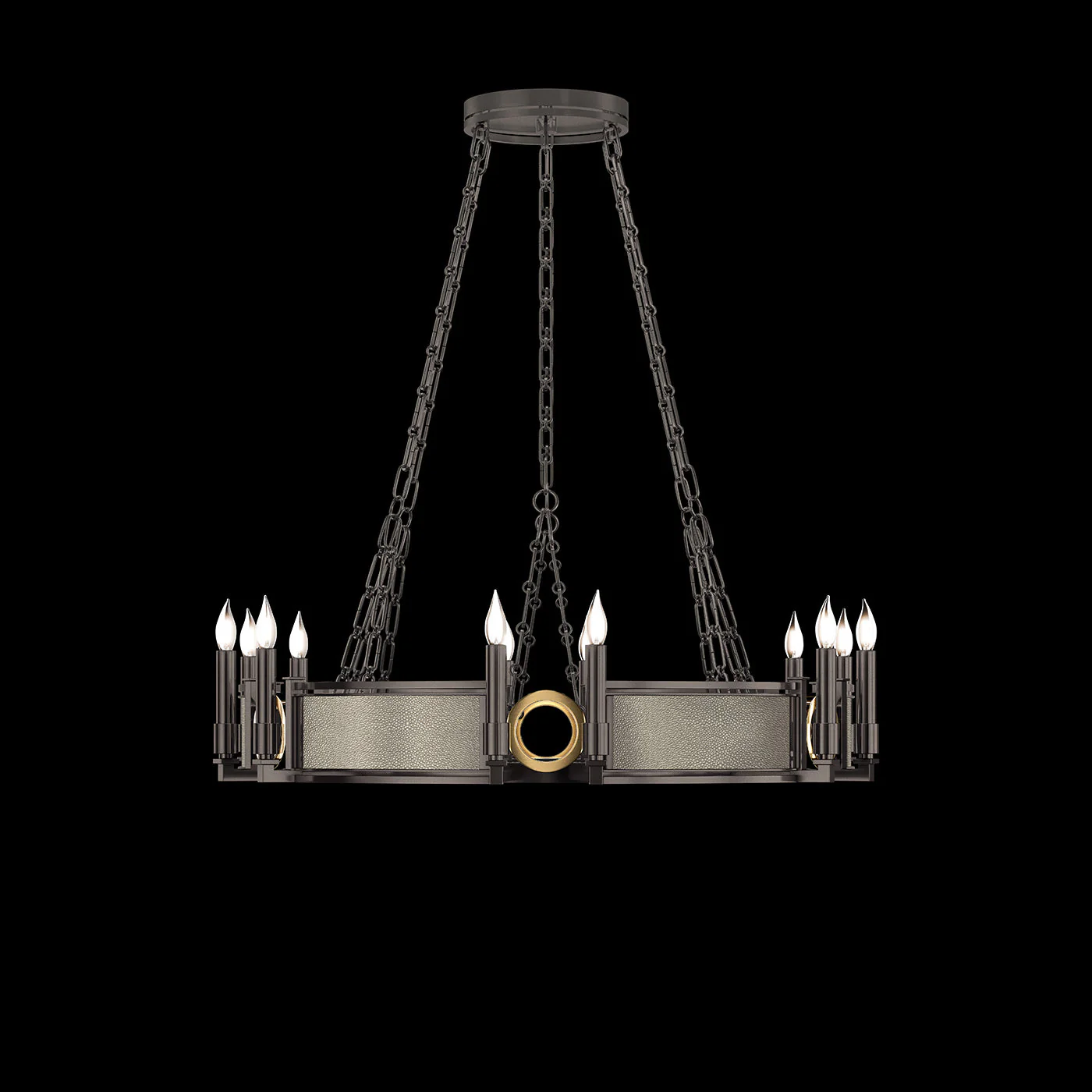 Fine Art Mirage 35.75"W Round Chandelier I - Image 38