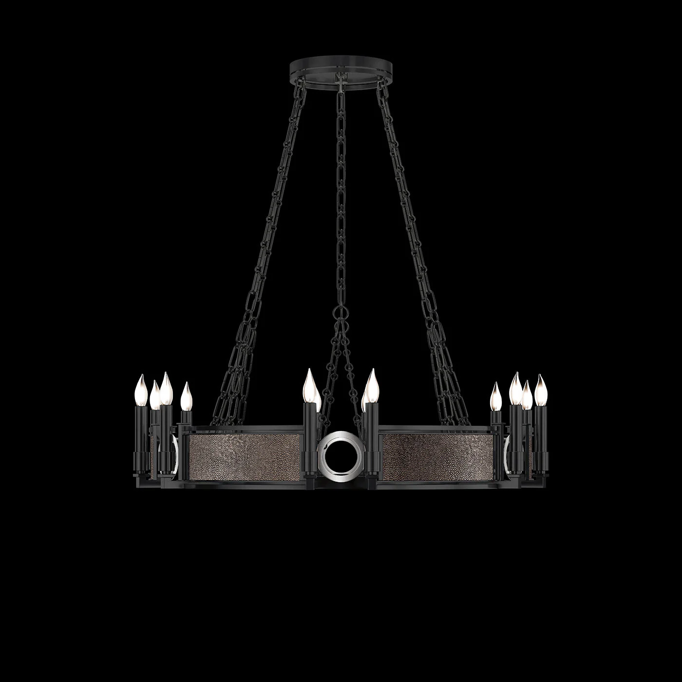 Fine Art Mirage 35.75"W Round Chandelier I - Image 4