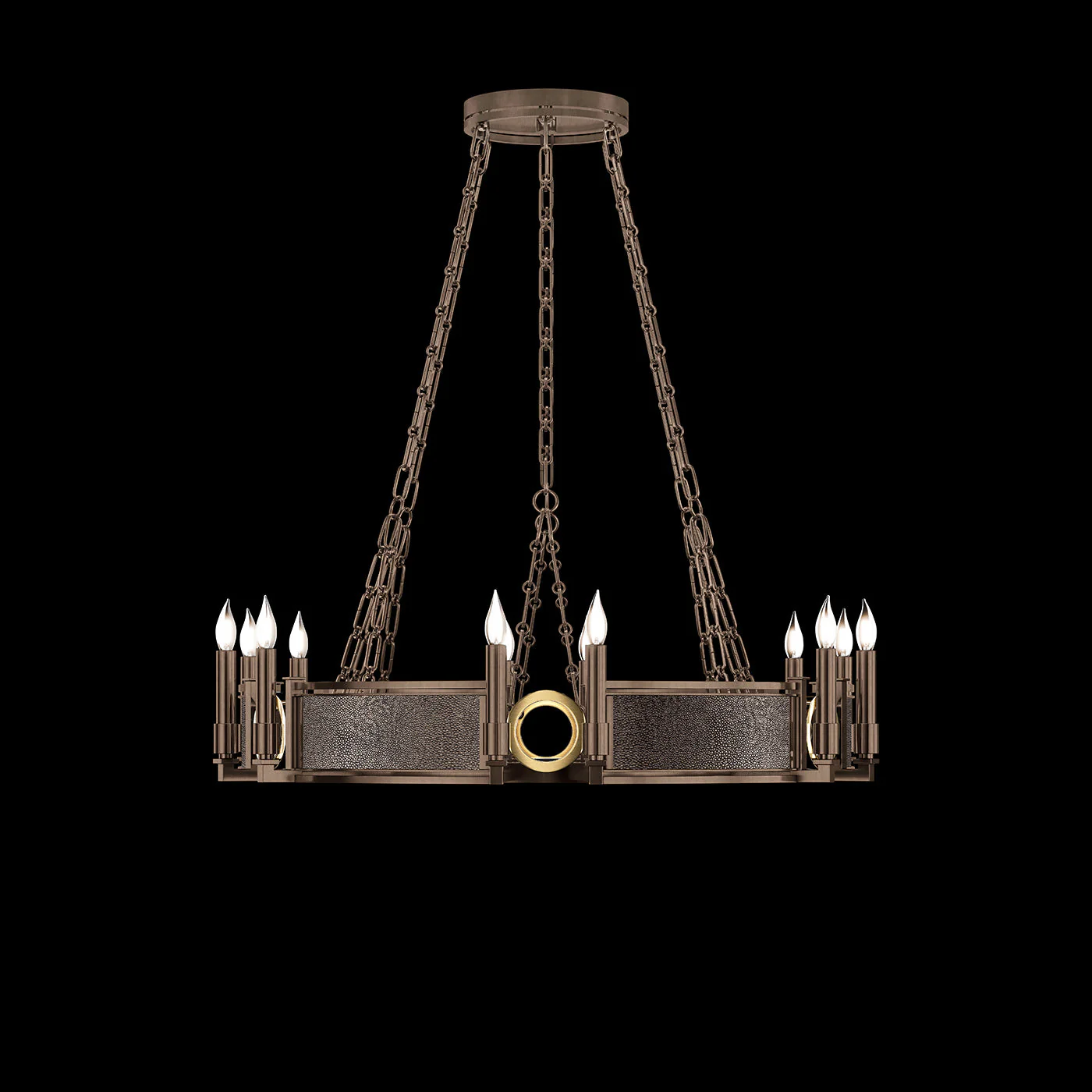 Fine Art Mirage 35.75"W Round Chandelier I - Image 7