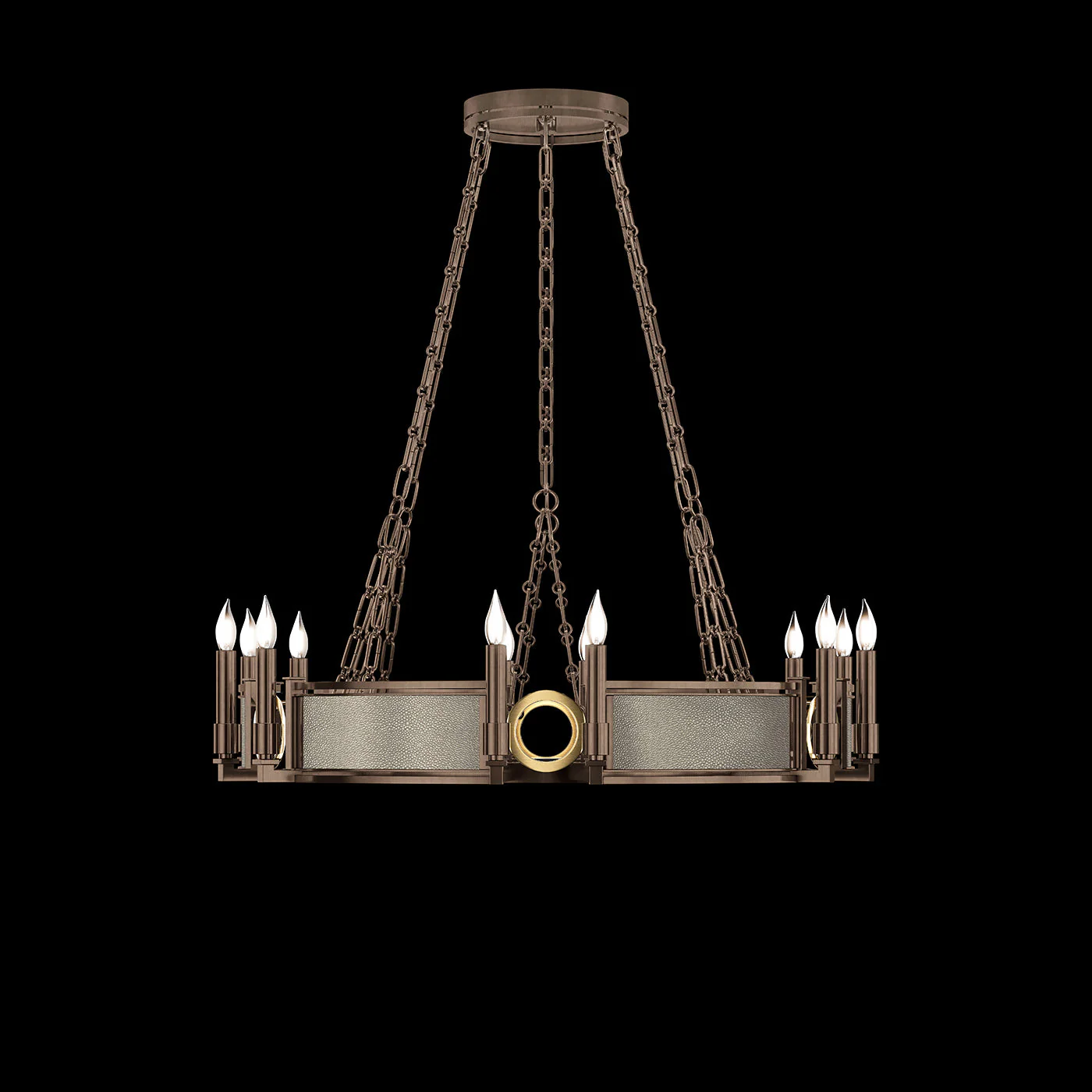 Fine Art Mirage 35.75"W Round Chandelier I - Image 8