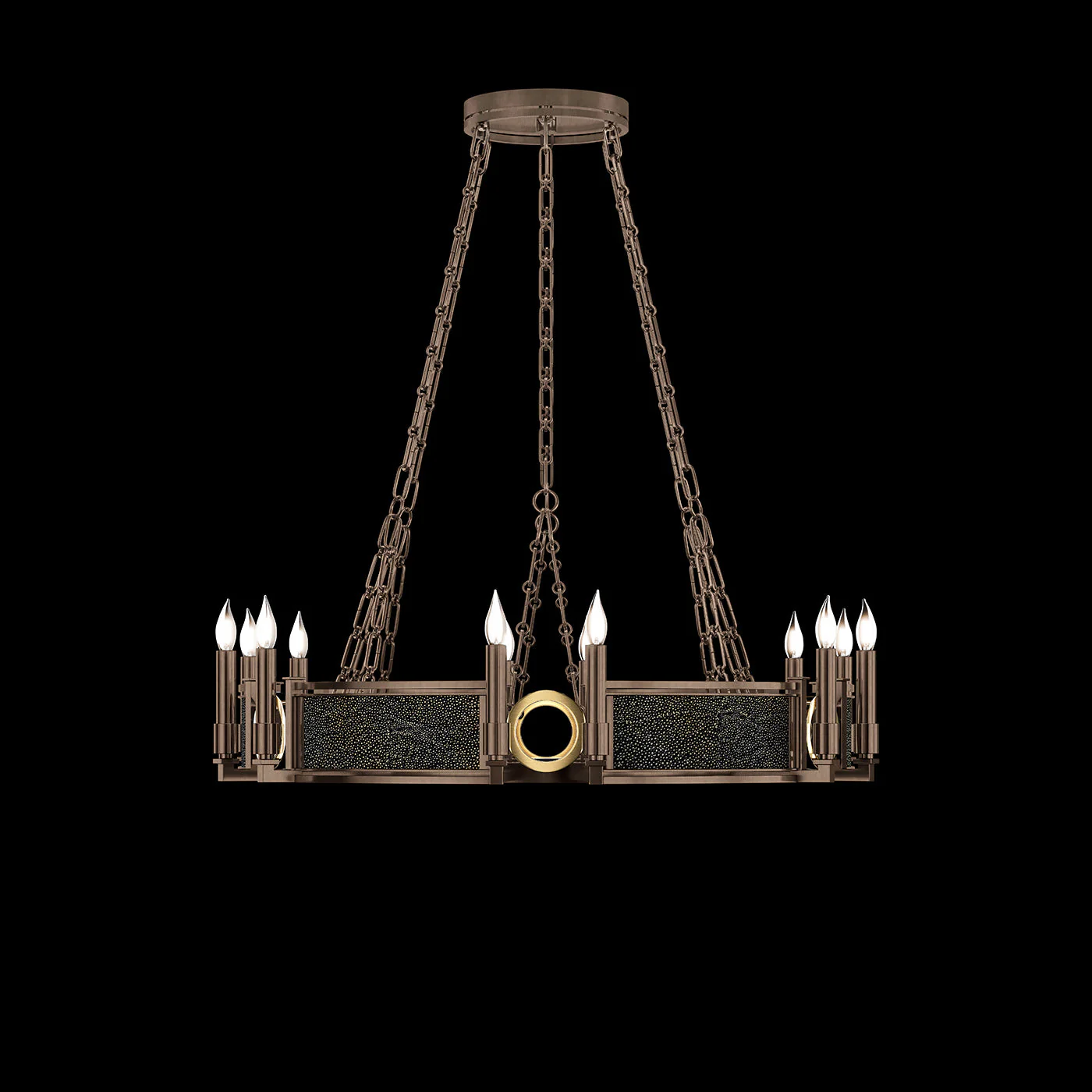 Fine Art Mirage 35.75"W Round Chandelier I - Image 9