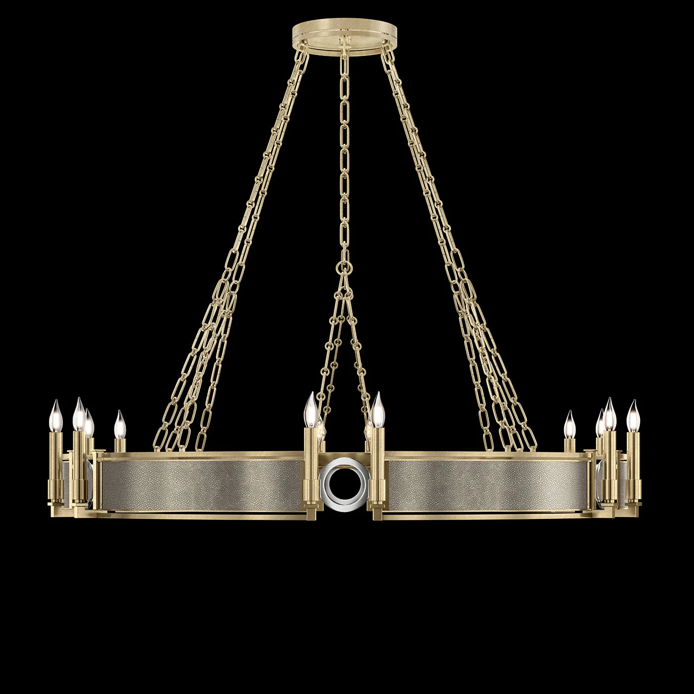 Fine Art Mirage 49.75"W Round Chandelier - Image 29