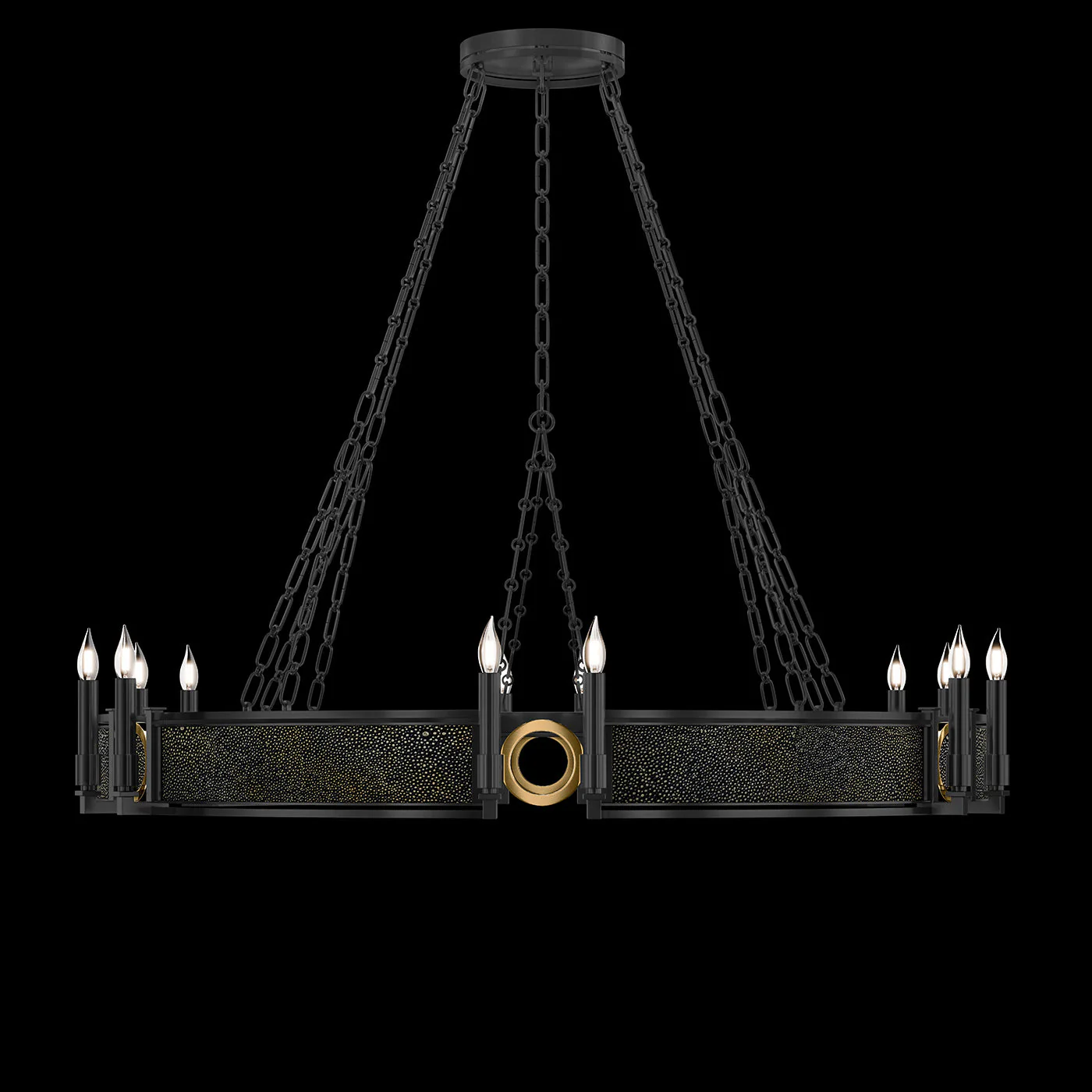 Fine Art Mirage 49.75"W Round Chandelier - Image 3