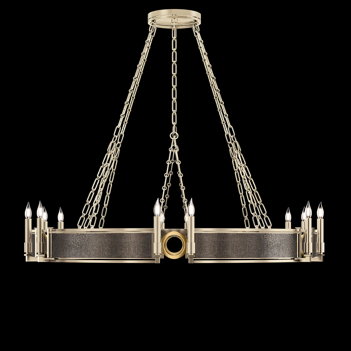 Fine Art Mirage 49.75"W Round Chandelier - Image 31