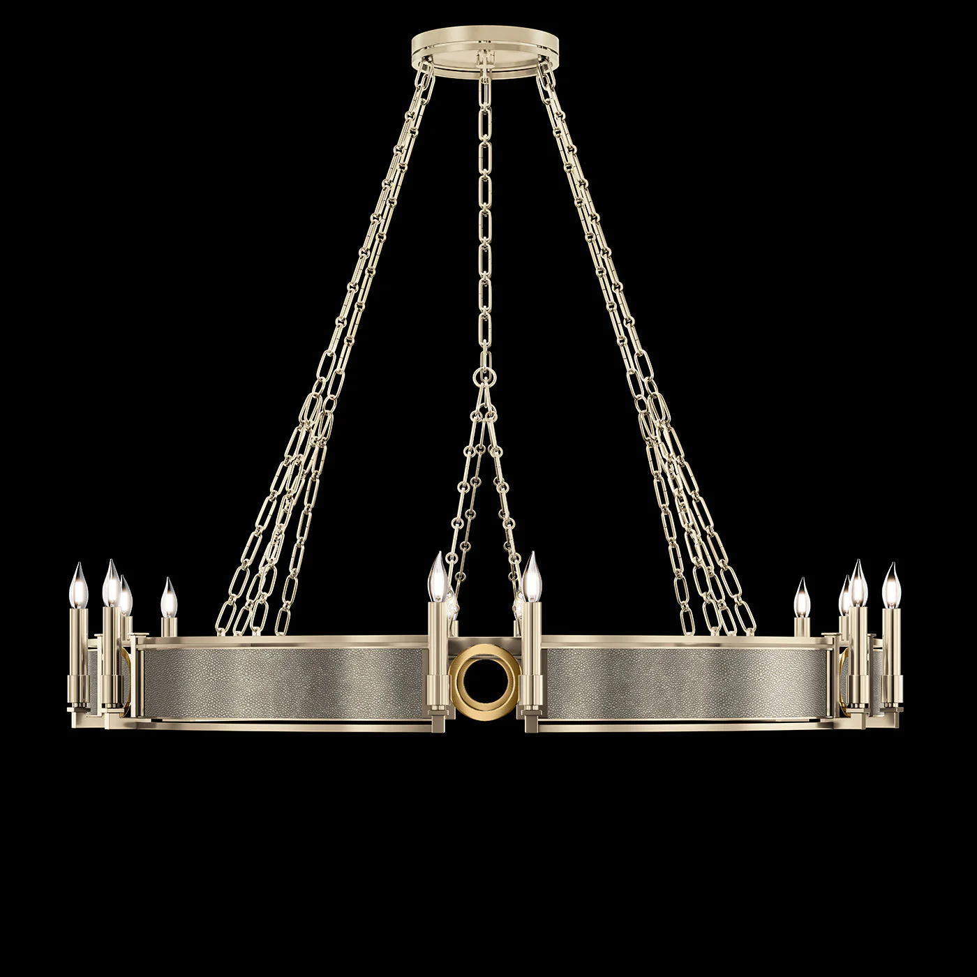 Fine Art Mirage 49.75"W Round Chandelier - Image 32