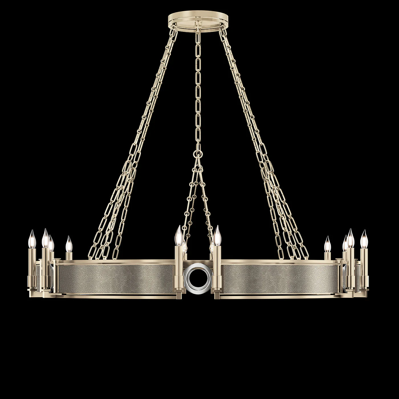 Fine Art Mirage 49.75"W Round Chandelier - Image 35