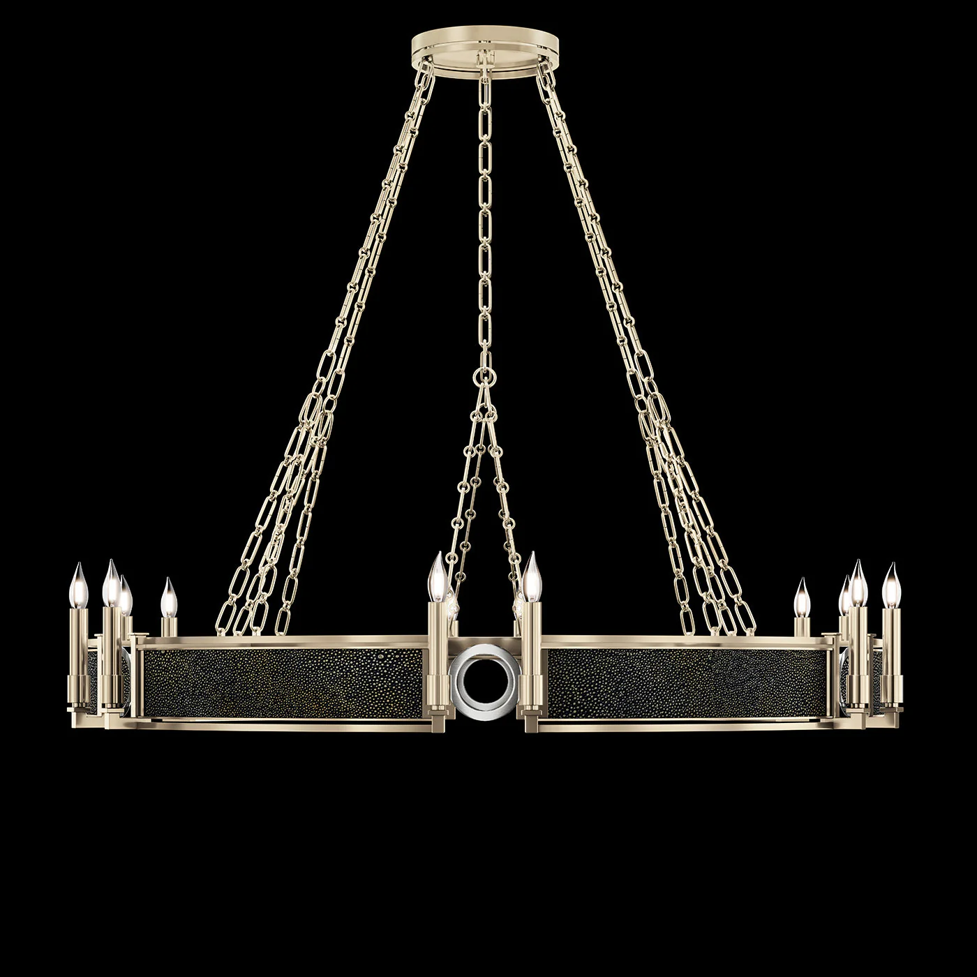 Fine Art Mirage 49.75"W Round Chandelier - Image 36
