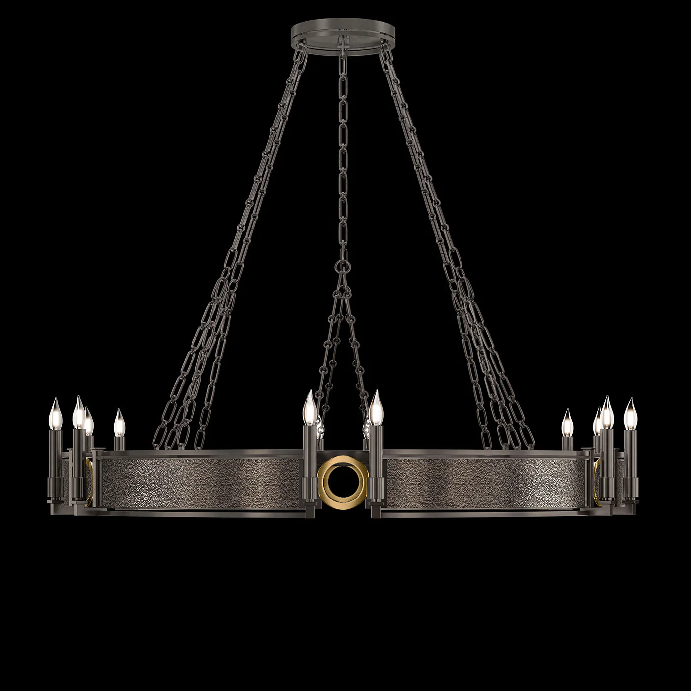Fine Art Mirage 49.75"W Round Chandelier - Image 37
